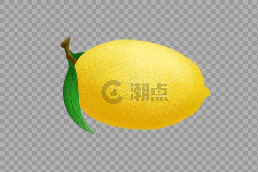 清新柠檬png元素图片素材免费下载