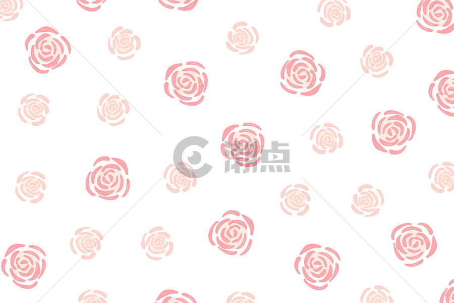 简约玫瑰花卉背景图片素材免费下载