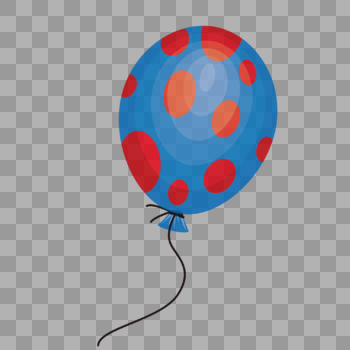 斑点气球图片素材免费下载