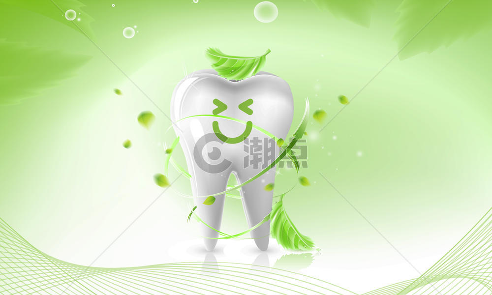 牙齿健康背景图片素材免费下载
