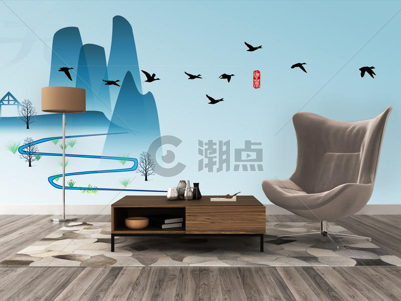 中国风电视背景墙图片素材免费下载