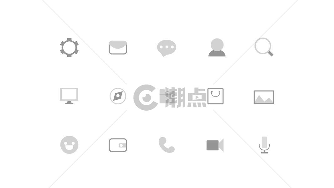 常用小图标icon插画原画533*300图片素材免费下载-编号62549-潮点视频