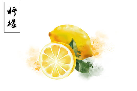 夏日水果系列柠檬图片素材免费下载