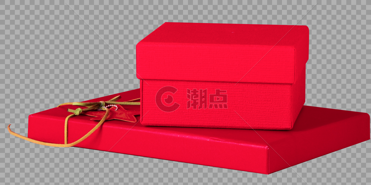 红色礼盒图片素材免费下载