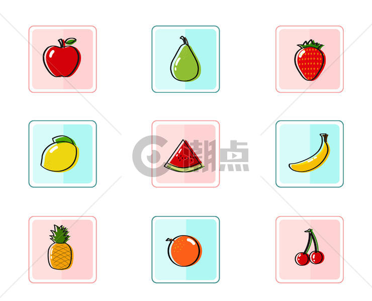 水果图标图片素材免费下载