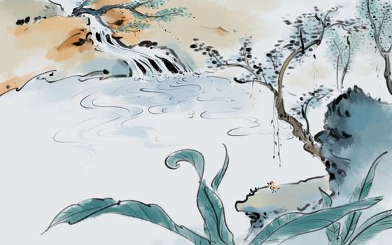 中国风山水图片素材免费下载