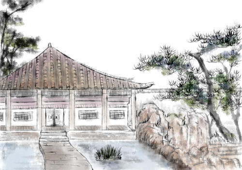奈良古寺图片素材免费下载
