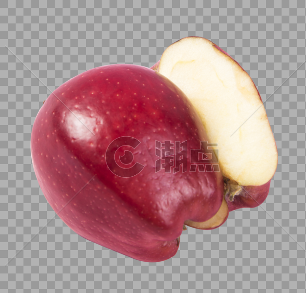 产品实物红苹果元素图片素材免费下载