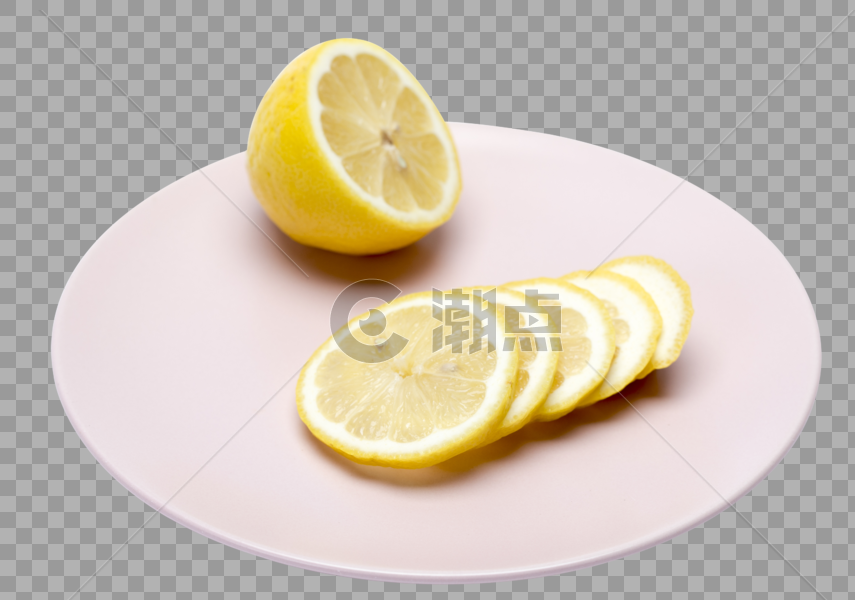 产品实物柠檬元素图片素材免费下载