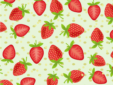 草莓平铺背景素材图片素材免费下载