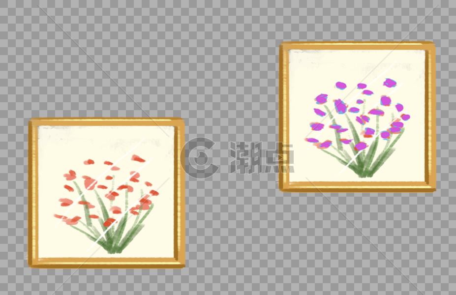 花卉插画图片素材免费下载