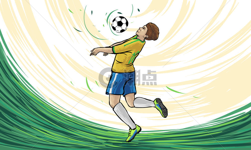 世界杯胸部停球图片素材免费下载