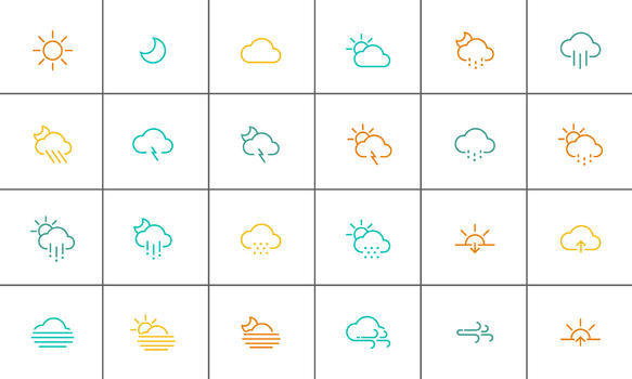天气图标图片素材免费下载