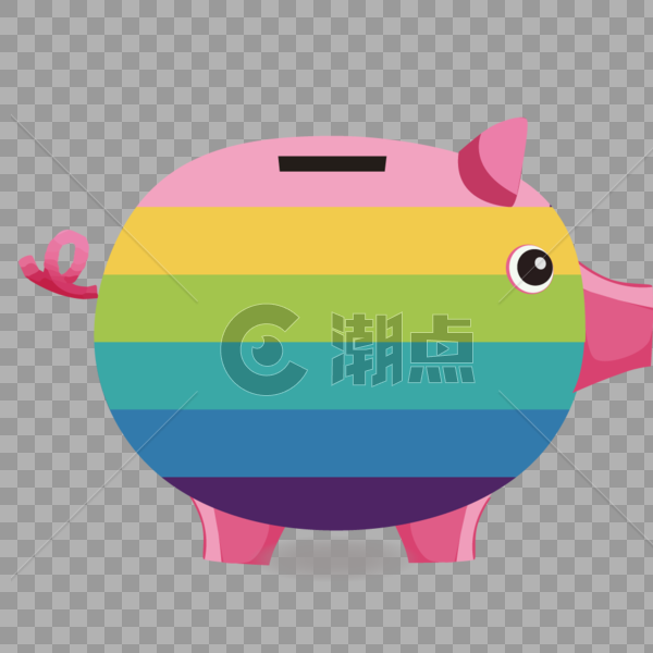 小猪存钱罐图片素材免费下载