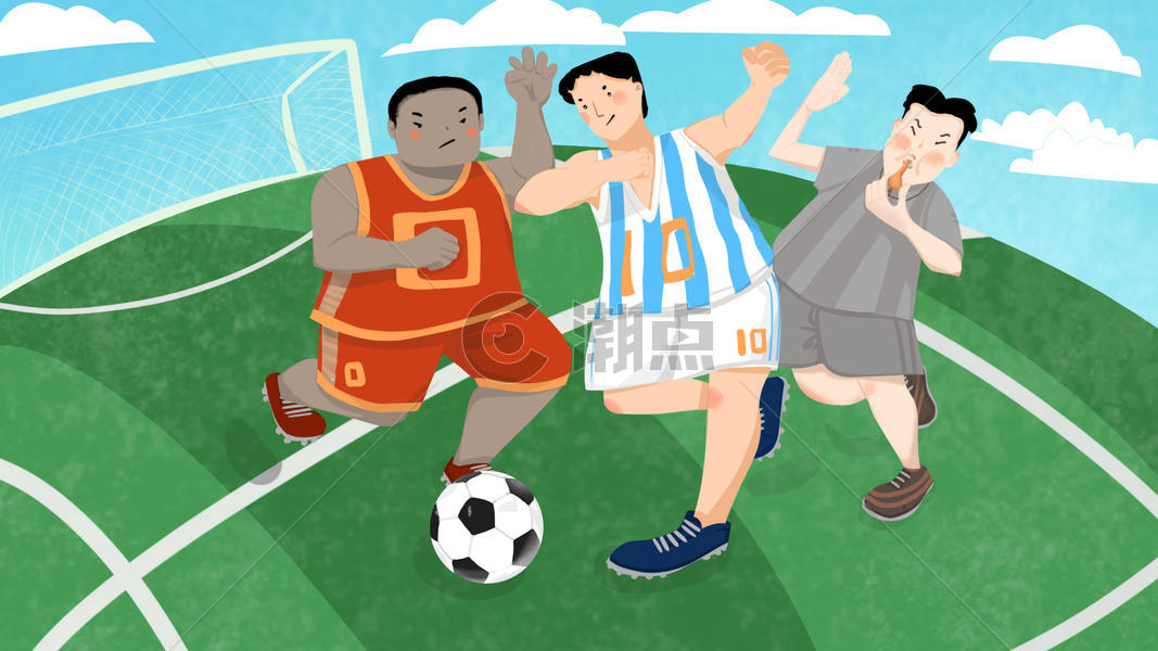 踢足球世界杯图片素材免费下载