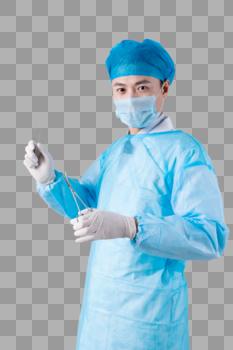 戴口罩穿手术服的手术医生图片图片素材免费下载