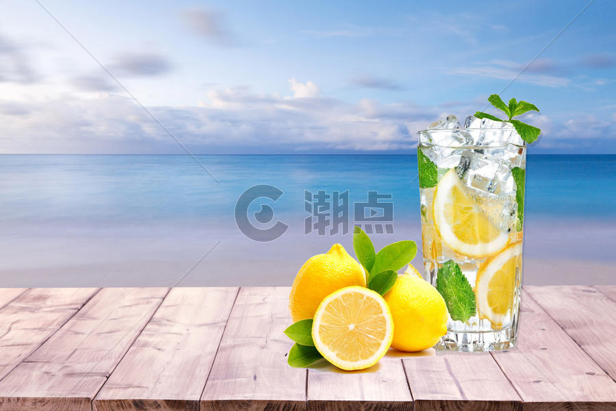 夏季饮料背景图片素材免费下载