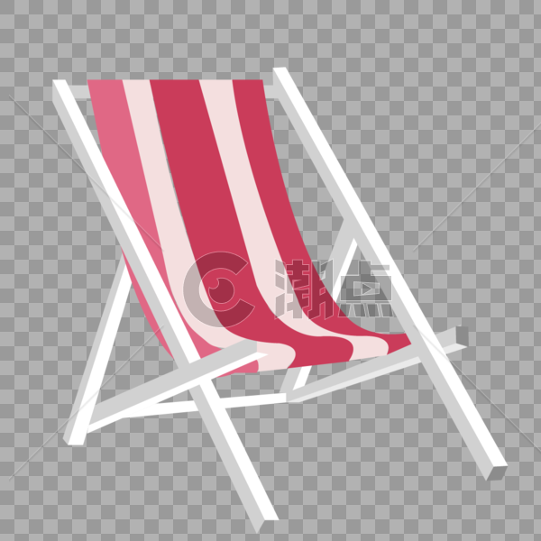 沙滩椅图片素材免费下载