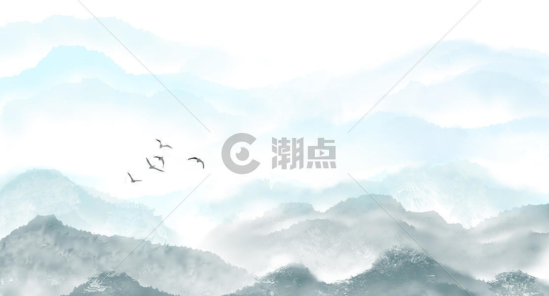 中国风山素材背景图片素材免费下载
