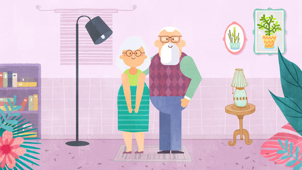 老年人惬意生活图片素材免费下载