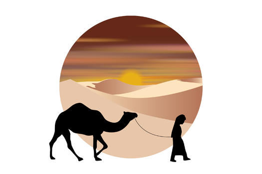 沙漠之旅图片素材免费下载