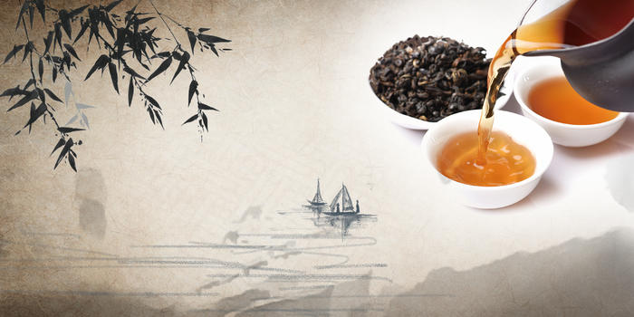 水墨茶文化图片素材免费下载