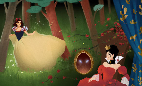 童话白雪公主图片素材免费下载