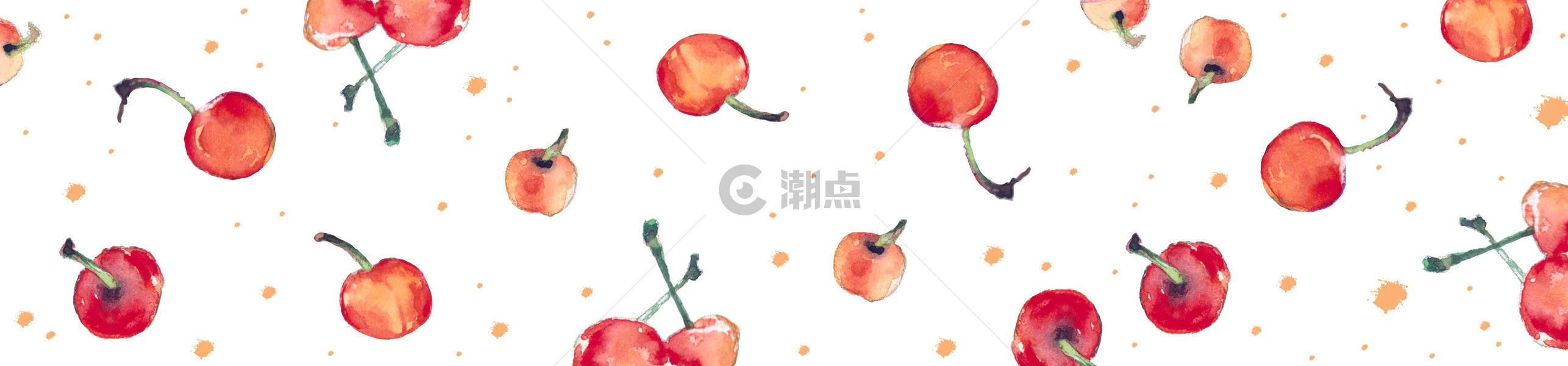 樱桃装饰图案图片素材免费下载