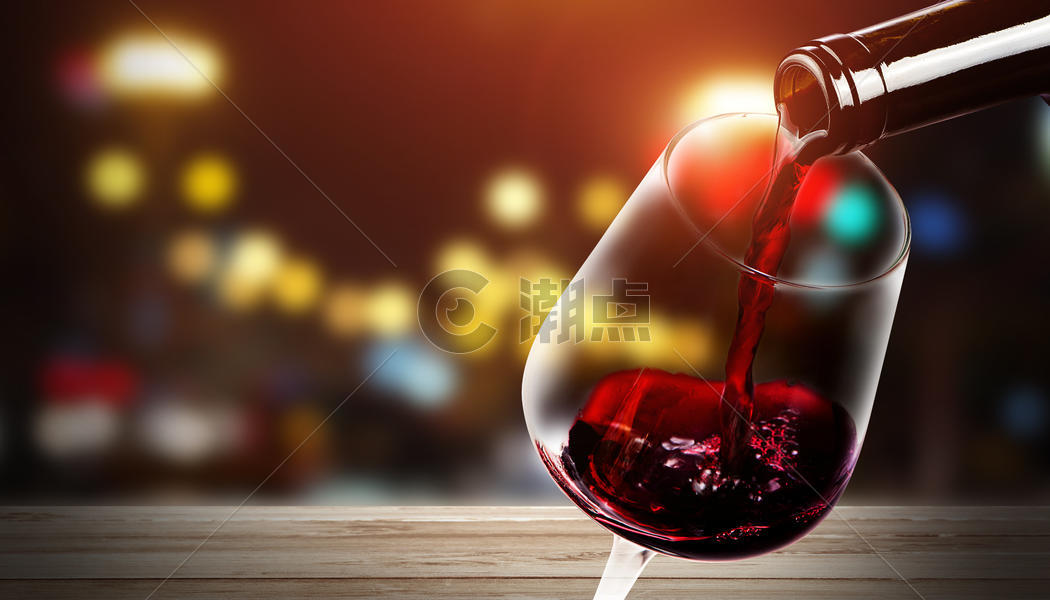 香醇的红葡萄酒图片素材免费下载