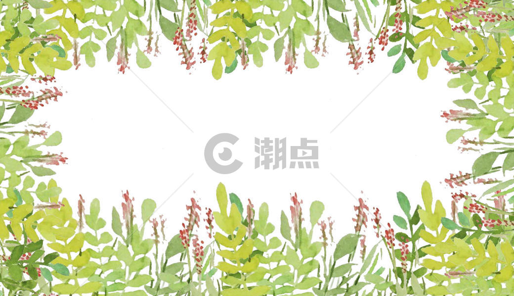 植物装饰边框图片素材免费下载