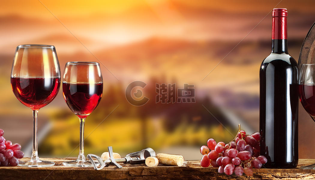 红葡萄酒背景图片素材免费下载