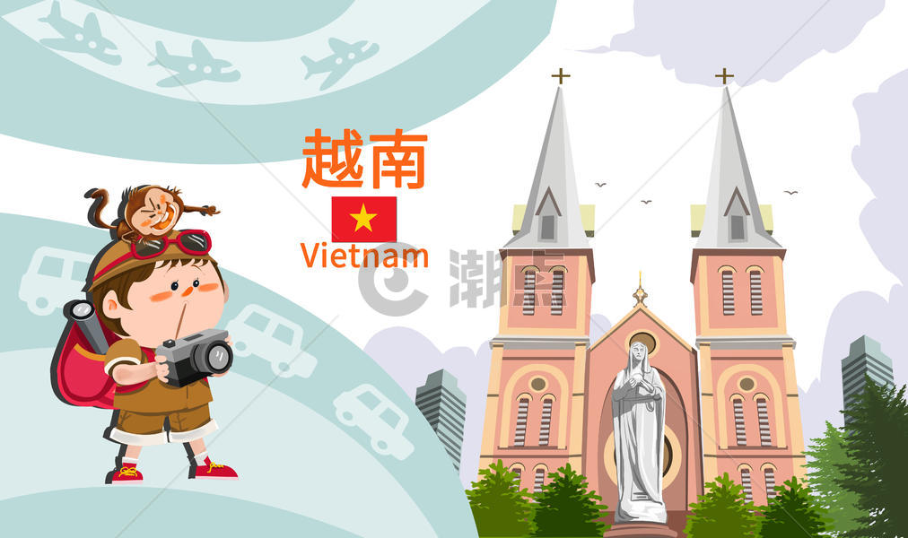 越南旅游图片素材免费下载
