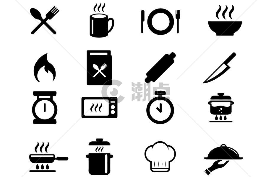 餐厅厨房图标图片素材免费下载