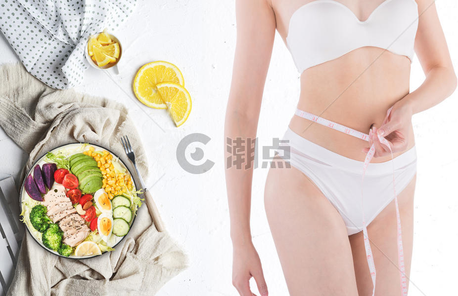 美体塑形健康饮食图片素材免费下载