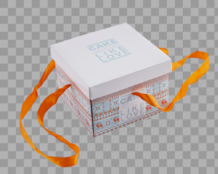 蛋糕盒包装盒图片素材免费下载
