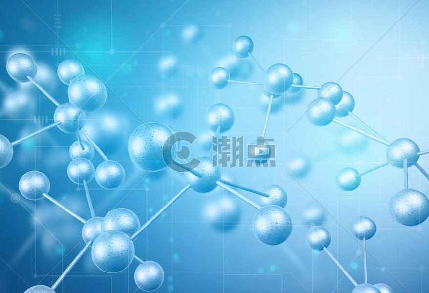 分子结构背景图片素材免费下载