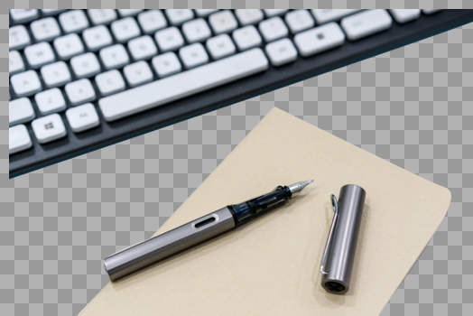 桌面钢笔文具拍摄图片素材免费下载