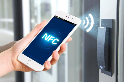 NFC智能门锁图片素材免费下载