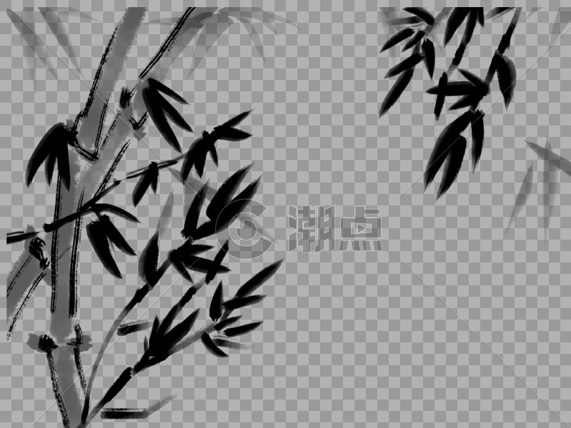 中国风竹子背景图片素材免费下载