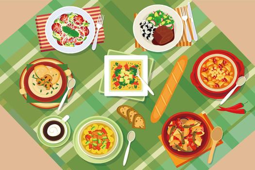 美食大餐图片素材免费下载