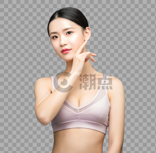 性感女性美容美体动作图片素材免费下载