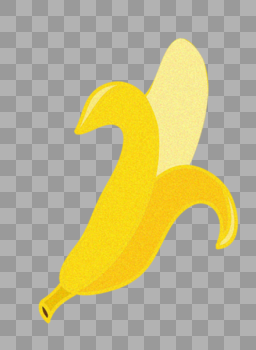 香蕉扒开图片素材免费下载