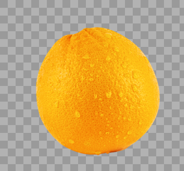 一个新鲜完整的橙子图片素材免费下载