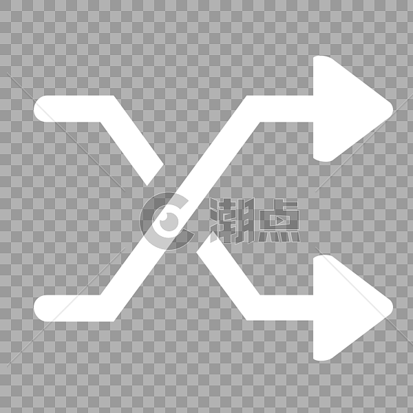 随机按钮线性图标设计元素1000*1000图片素材免费下载-编号94524-潮点视频