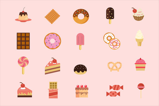 甜品图标图片素材免费下载