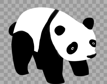 卡通大熊猫图片素材免费下载