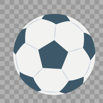 足球填色图标图片素材免费下载
