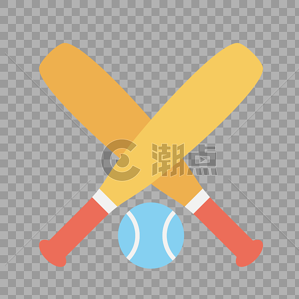 棒球填色图标图片素材免费下载