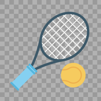 网球填色图标图片素材免费下载
