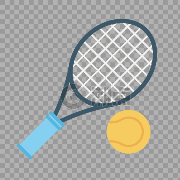 网球填色图标图片素材免费下载